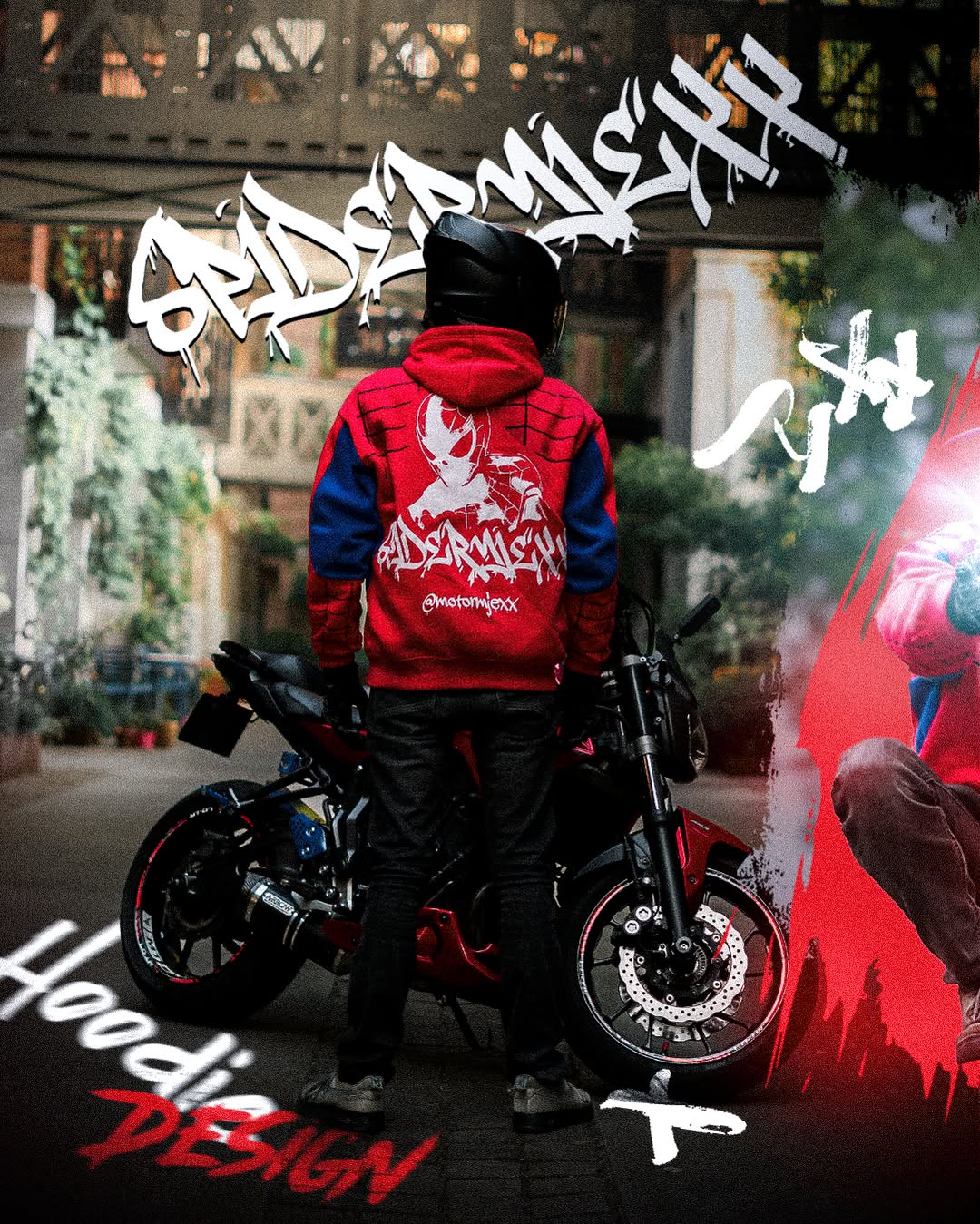 Spidermjexx - hoodie